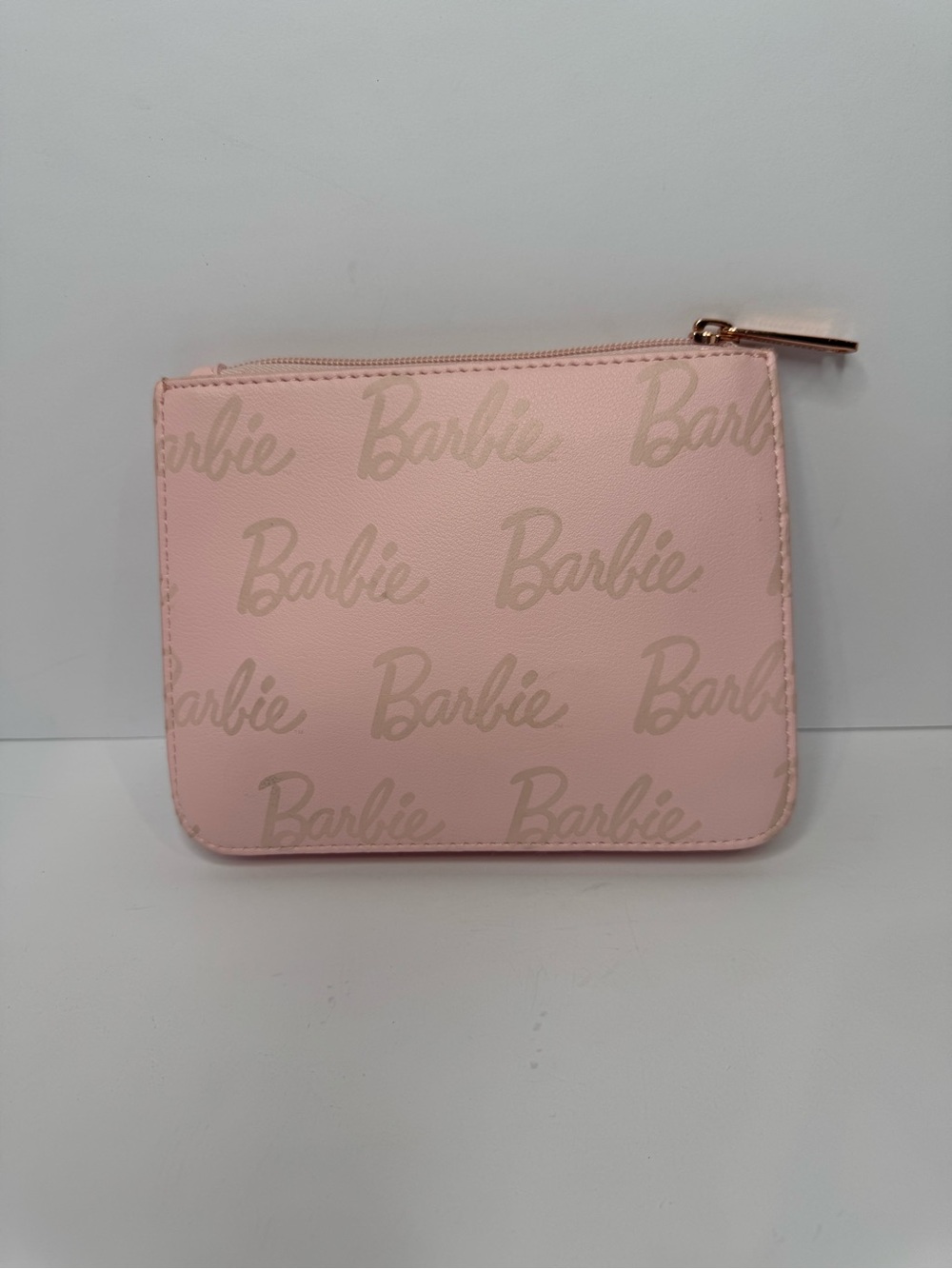 Loungefly Barbie Pink Logo Zip Pouch Cosmetic Bag Wallet Y2K Coquette Barbiecore